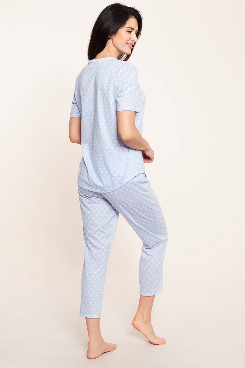 Rösch Pyjama im Mustermix Punkte Streifen verspielt 100% Baumwolle 1884144 Online Shopping