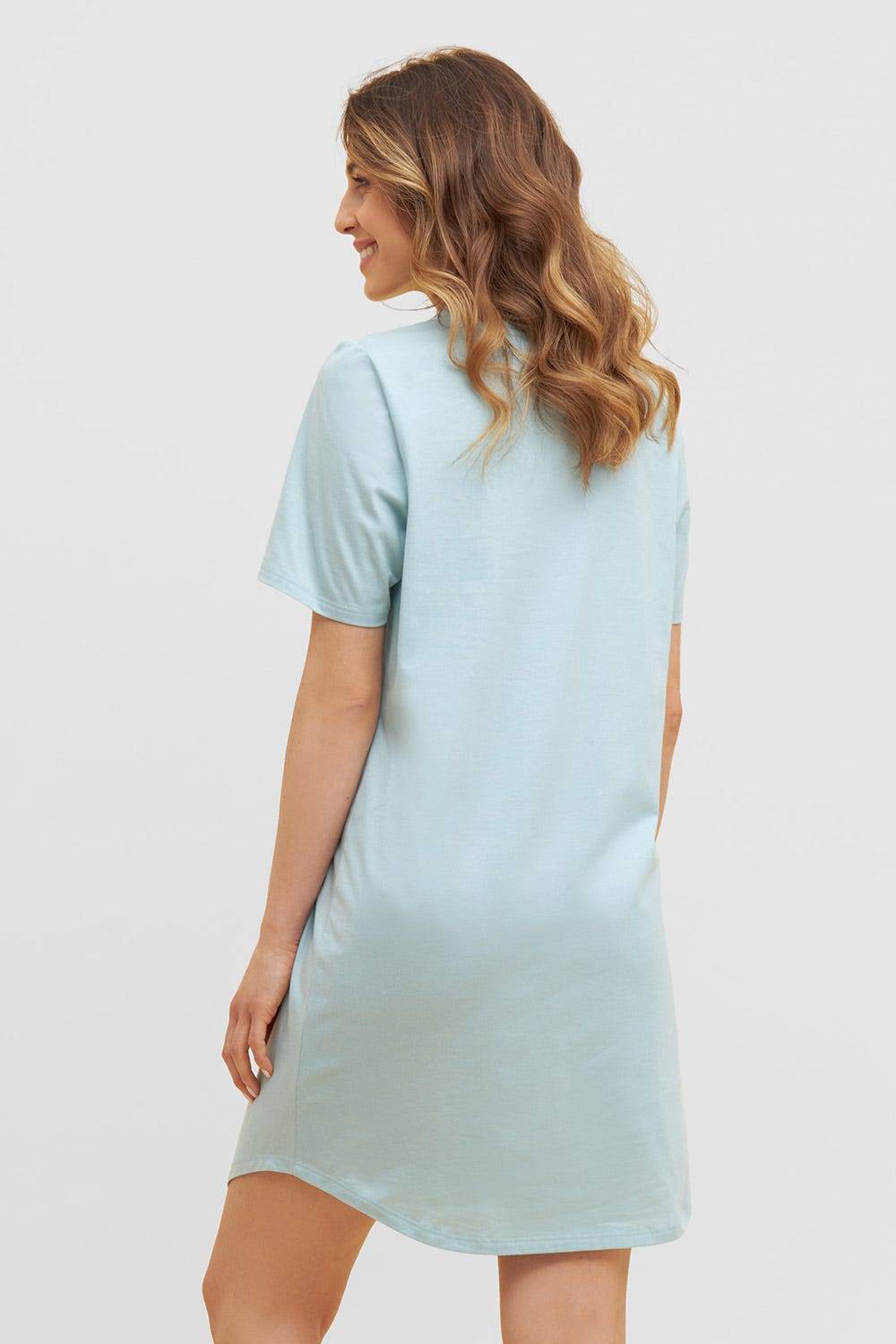 Rösch Basic Bigshirt Kurzarm mit Zierstichen 1884805 Neueste Mode