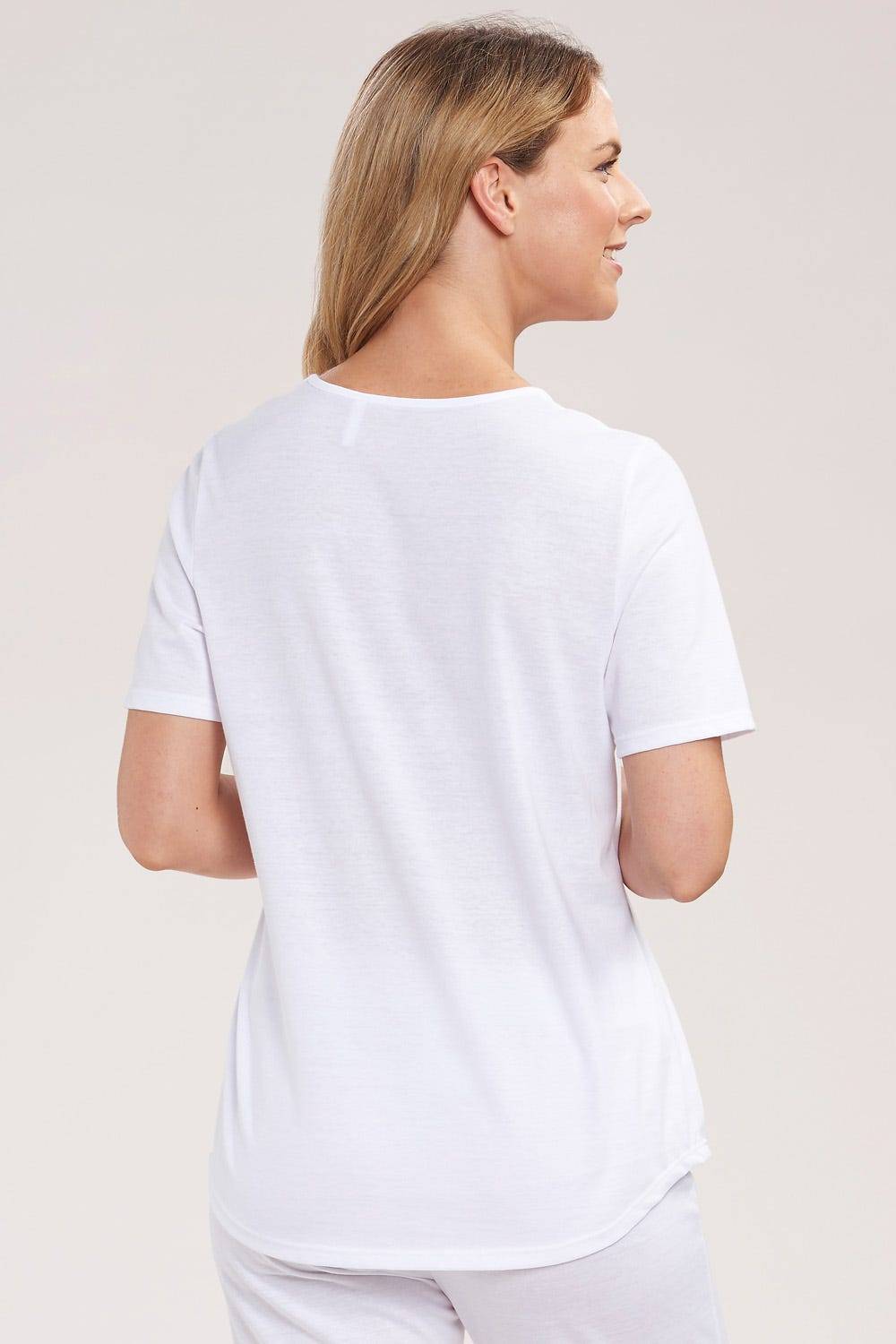 Rösch T-Shirt mit dezenter Spitzenborte Große Rabatte