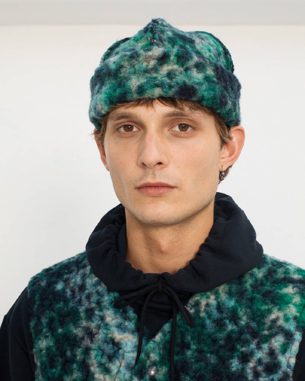 ﻿Rotholz Sherpa Toque Bio Wollmischung - Multi Black Friday
