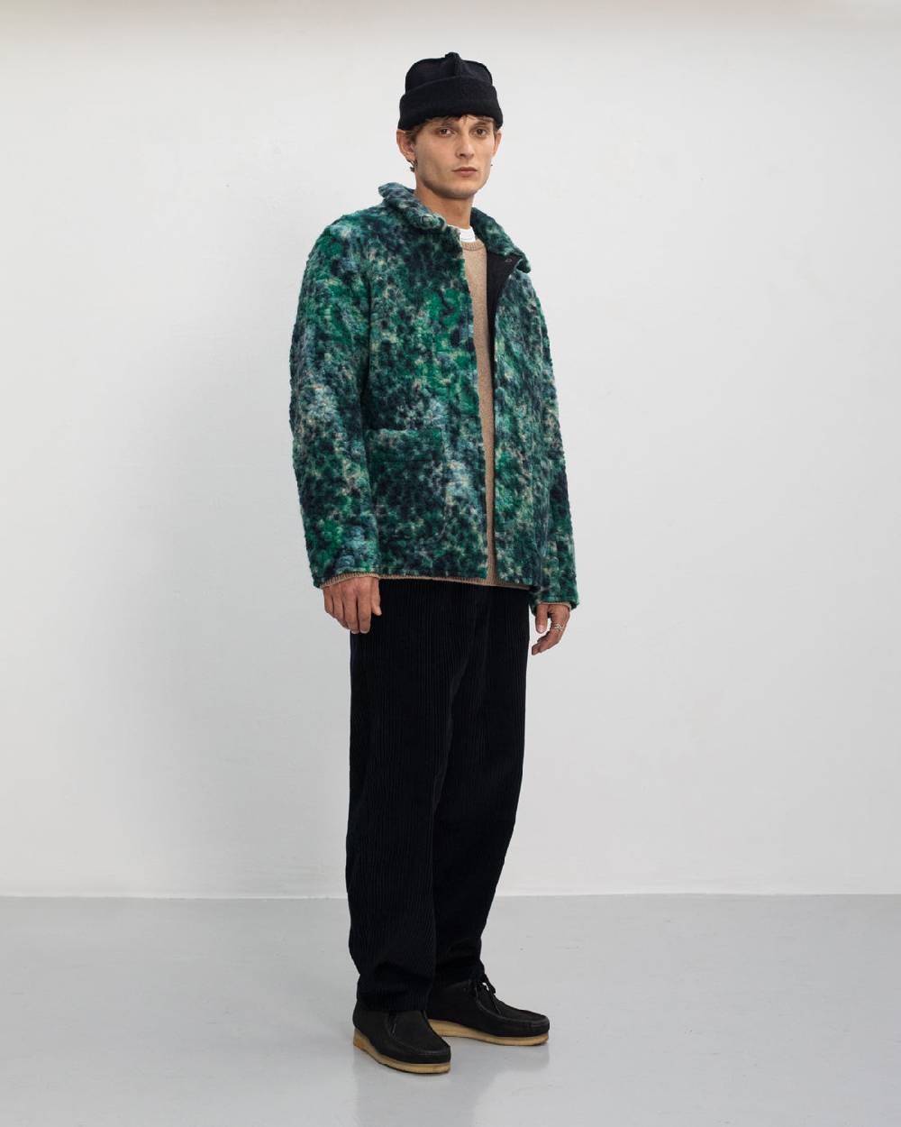 Rotholz Schwere Sherpa Jacke Bio Wollmischung - Multi Cyber Monday
