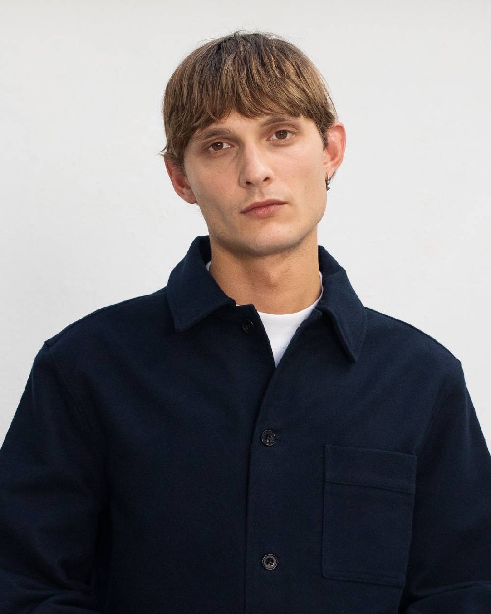 Rotholz Schwere Moleskin Jacke Bio Baumwolle - Blau Kauf eins, bekomm eins gratis