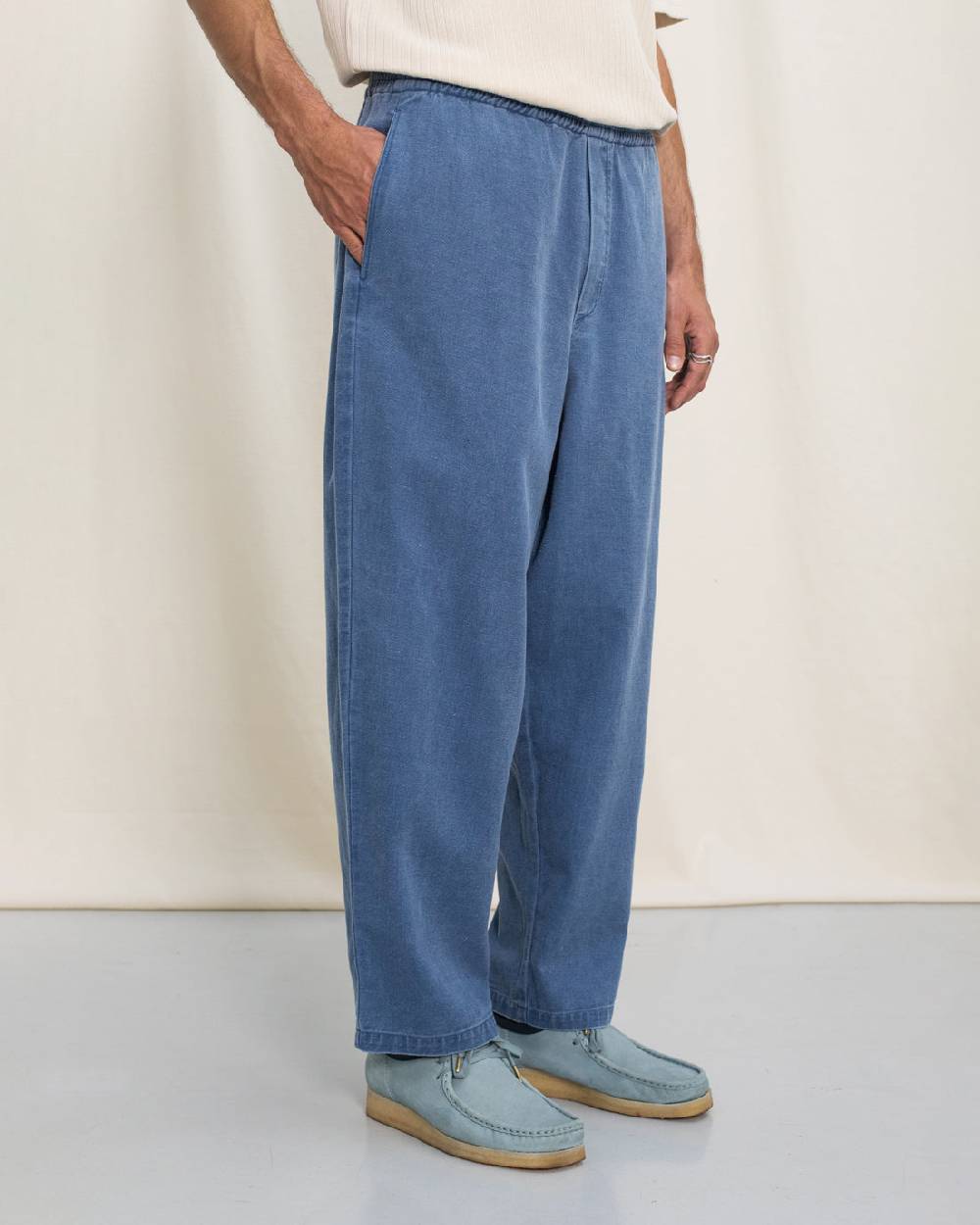 Rotholz Denim Hose Recycelte Baumwolle - Blau VIP-Rabatte