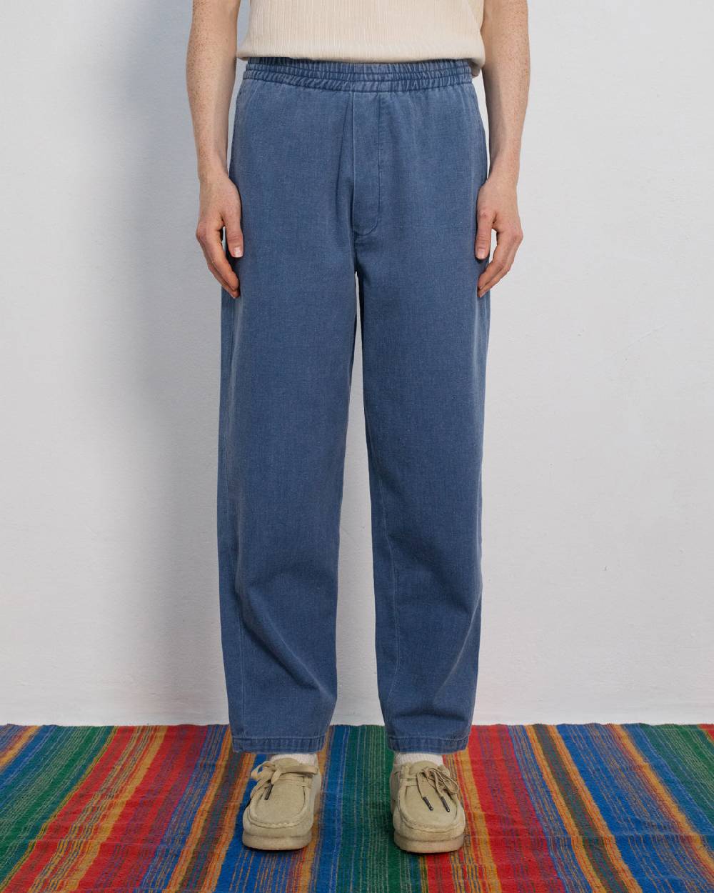 Rotholz Denim Hose Recycelte Baumwolle - Blau 50% Rabatt mit kostenlosem Versand