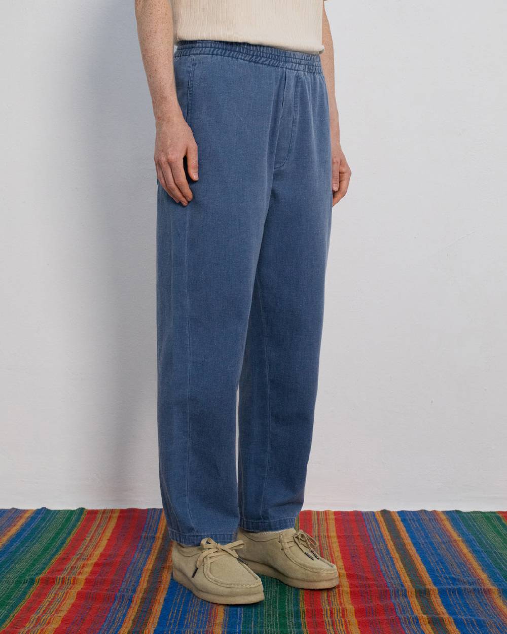 Rotholz Denim Hose Recycelte Baumwolle - Blau 50% Rabatt mit kostenlosem Versand