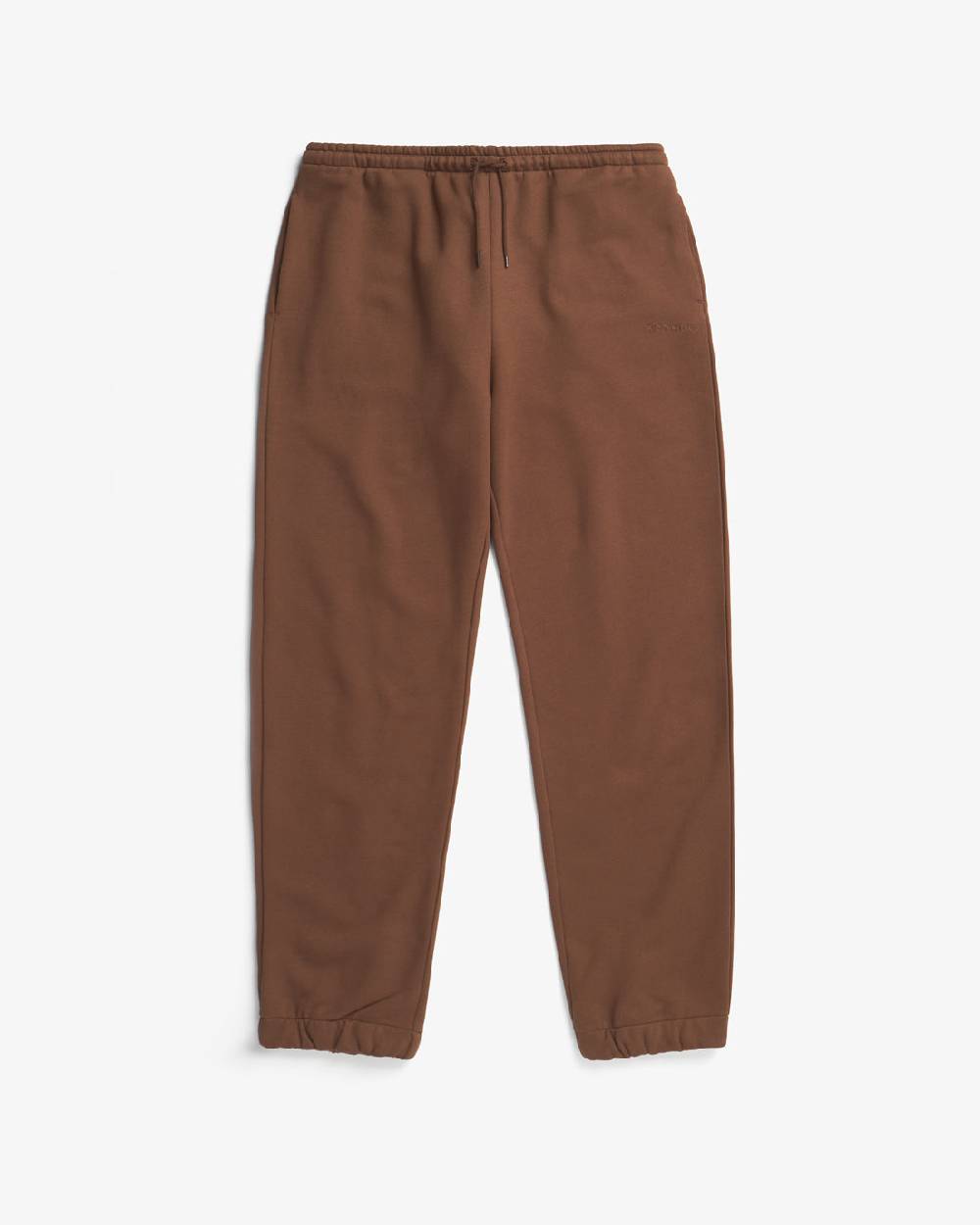 Rotholz Logo Sweatpants Bio Baumwolle - Braun