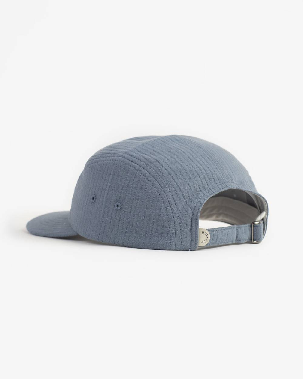 Rotholz 5 Panel Cap Bio Baumwolle - Blau Kostenlose Rückgabe
