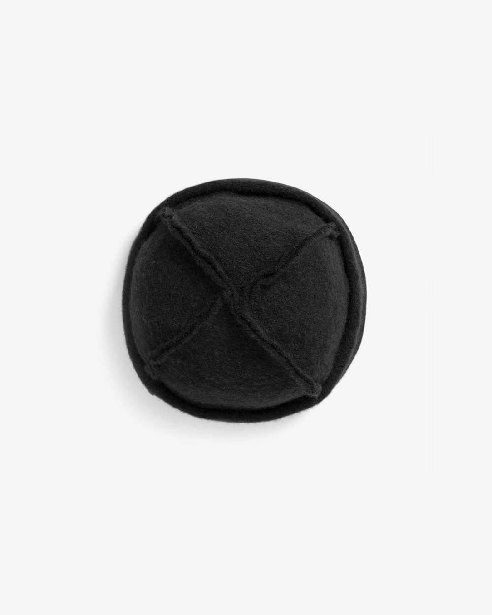 Rotholz Toque Bio Wollmischung - Schwarz Sonderangebot der Fabrik