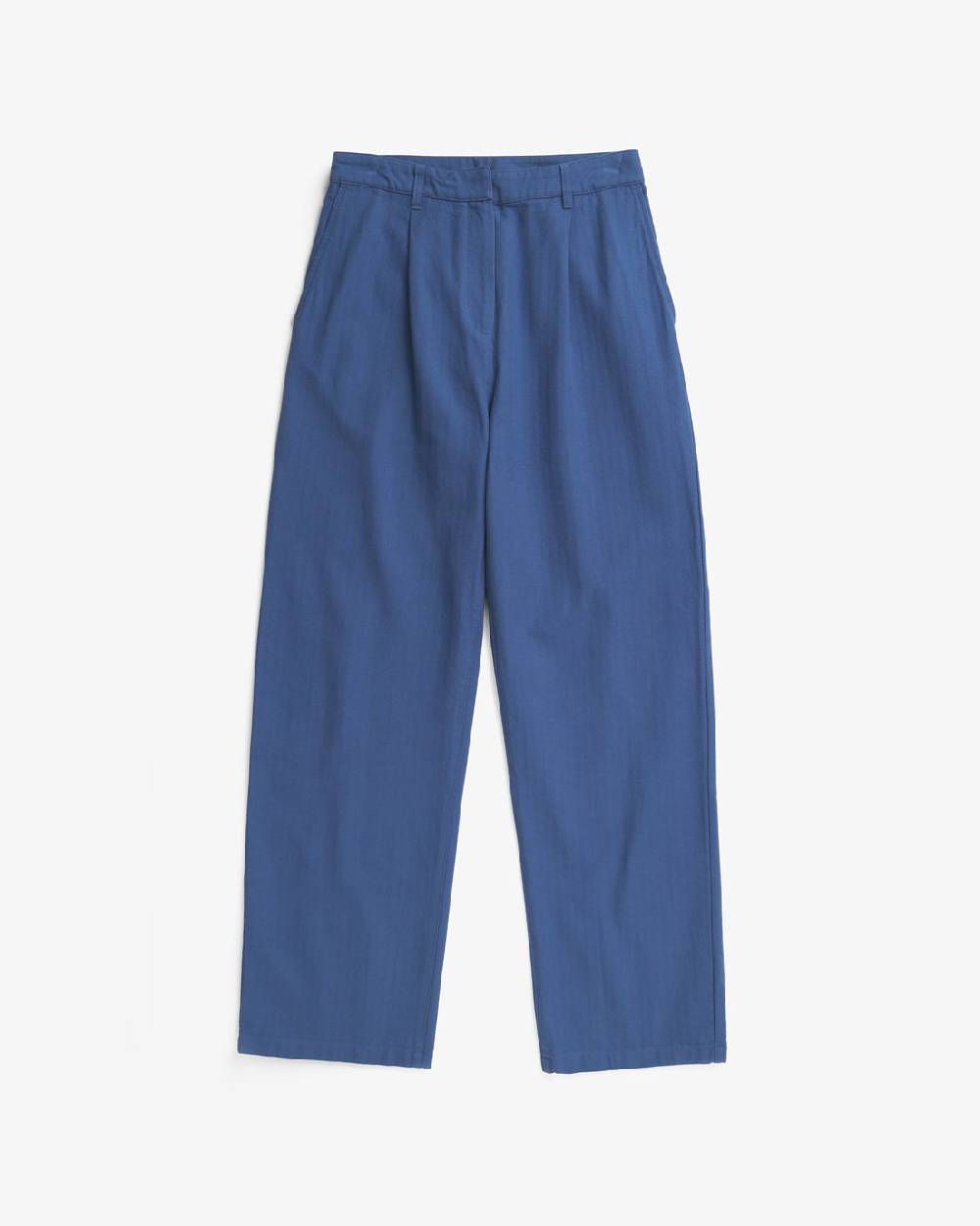 Rotholz High Waist Hose Bio-Baumwolle - Blau