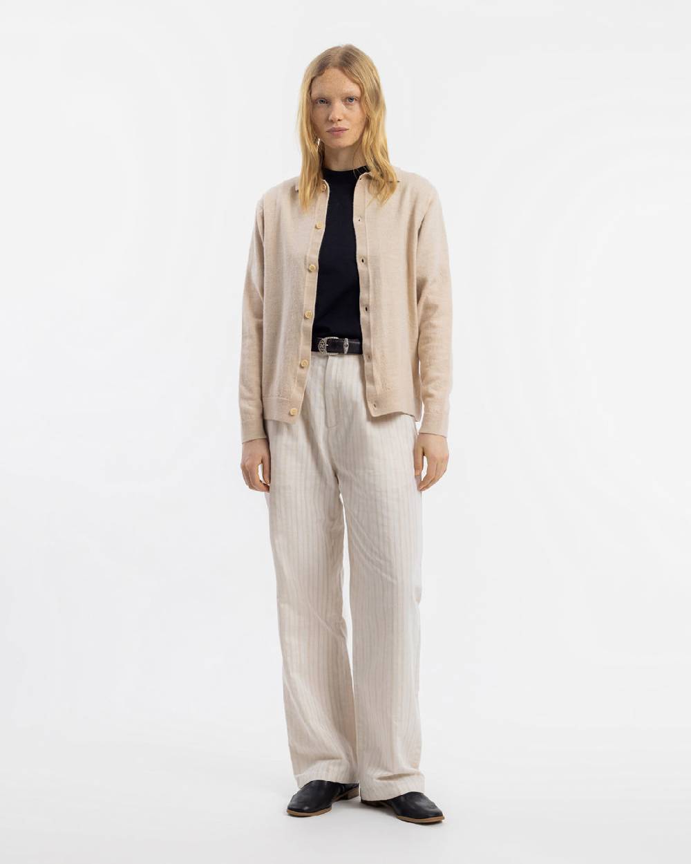 Rotholz Strick Shirt Merinowolle - Sand Bis zu 60% Rabatt