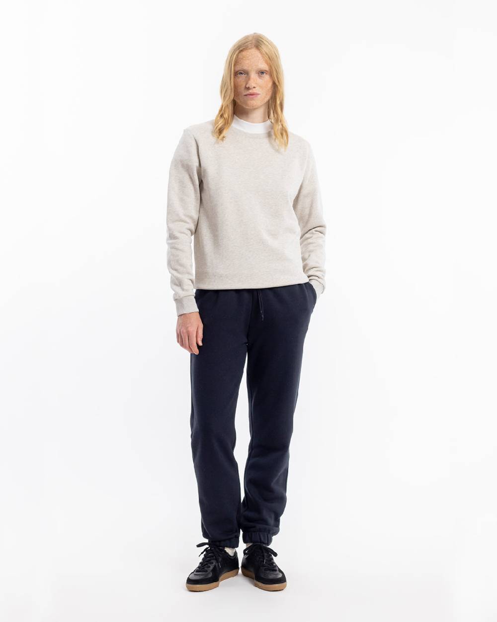 Rotholz Logo Sweatpants Bio Baumwolle - Schwarz Günstig kaufen