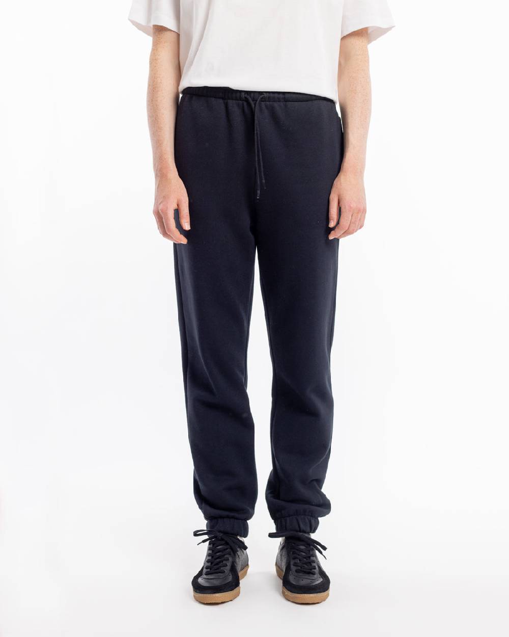 Rotholz Logo Sweatpants Bio Baumwolle - Schwarz Günstig kaufen