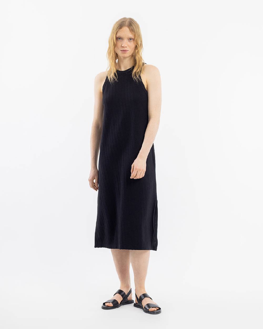 Rotholz Strick Kleid Bio Baumwolle - Schwarz Bestseller