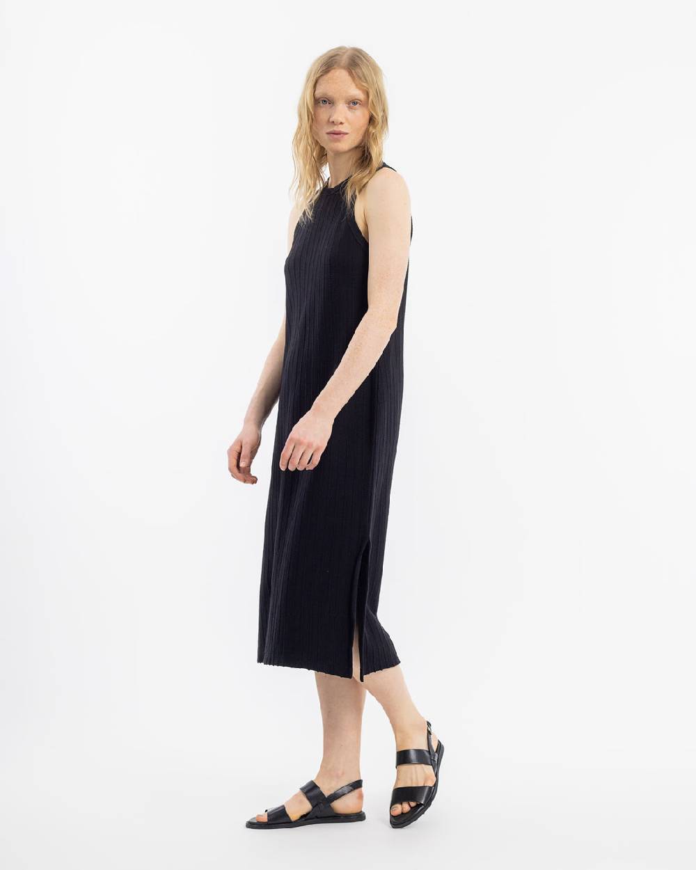 Rotholz Strick Kleid Bio Baumwolle - Schwarz Bestseller