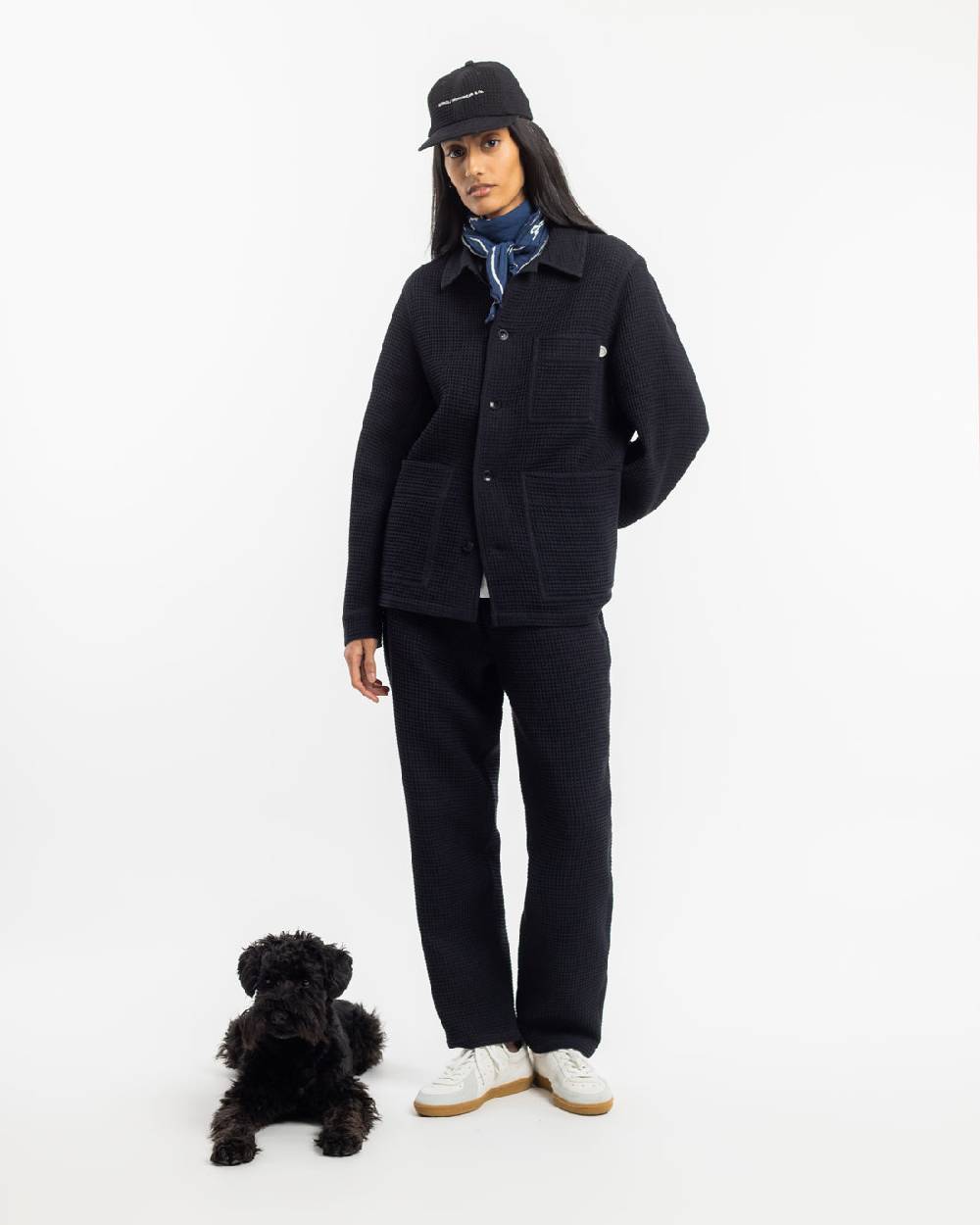 Rotholz Workwear Jacke Waffle Cotton - Schwarz Tägliche Deals