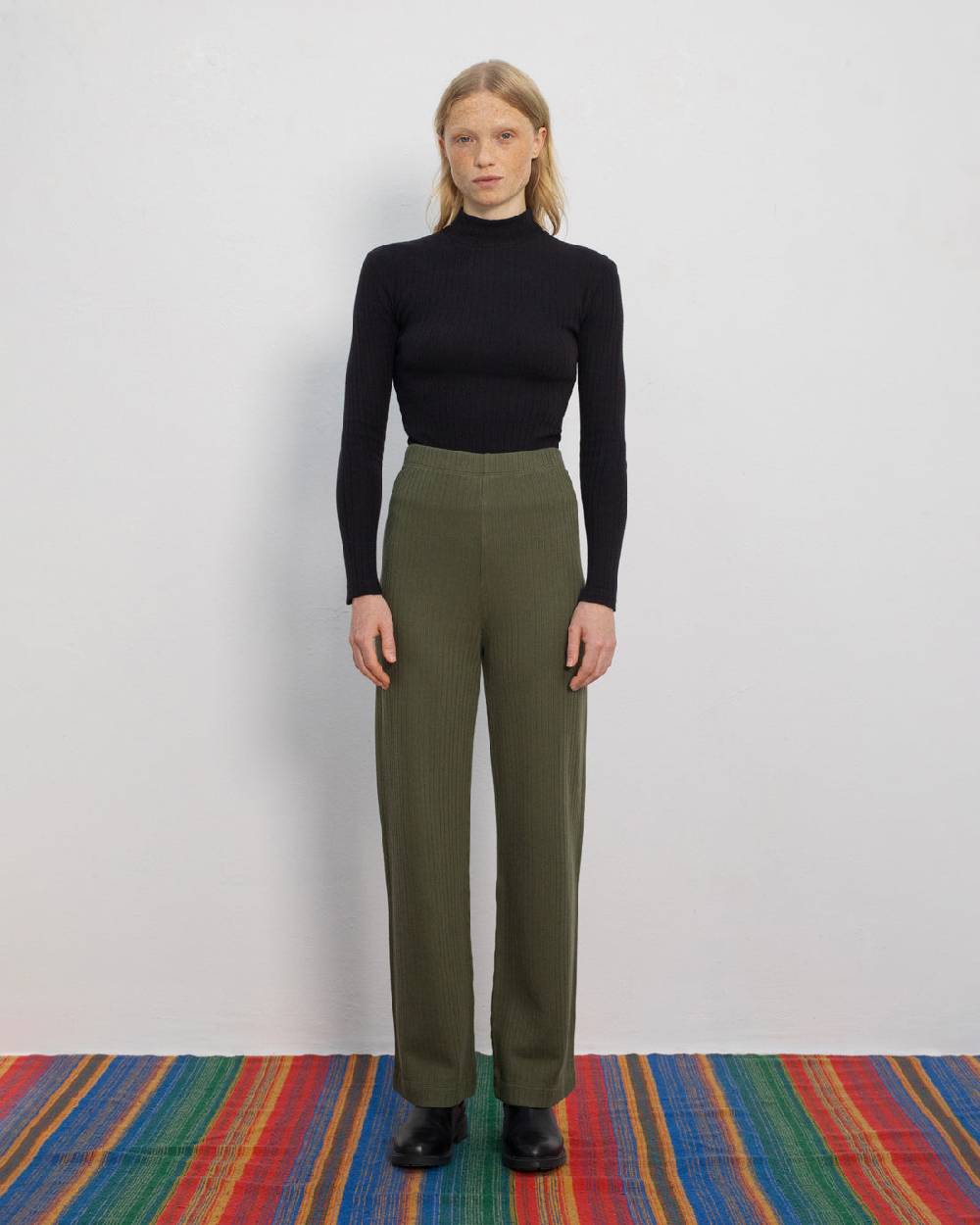 Rotholz Schwere Gerippte Hose Bio Baumwolle - Grün Wochenangebot
