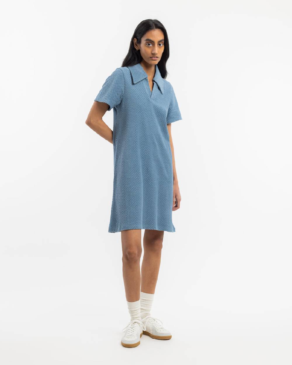Rotholz Frottee Kleid Bio Baumwolle - Hellblau Vierteljährliche Förderung