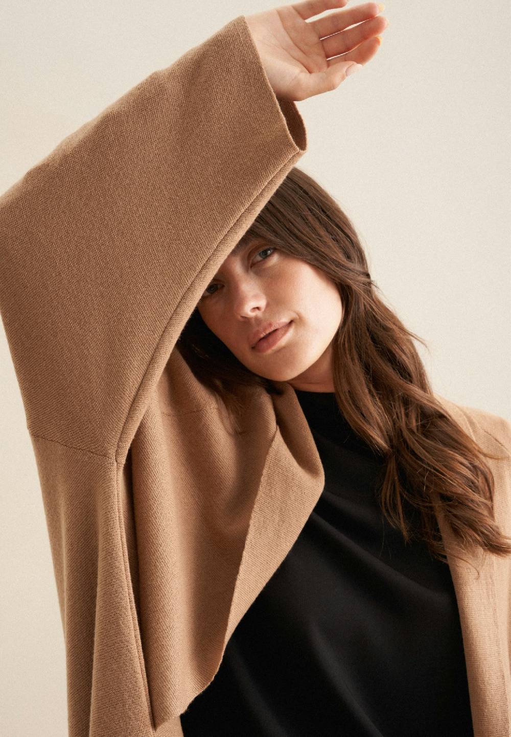Seidensticker Schalkragen Strick-Jacke Oversized 100% Wolle Bestseller