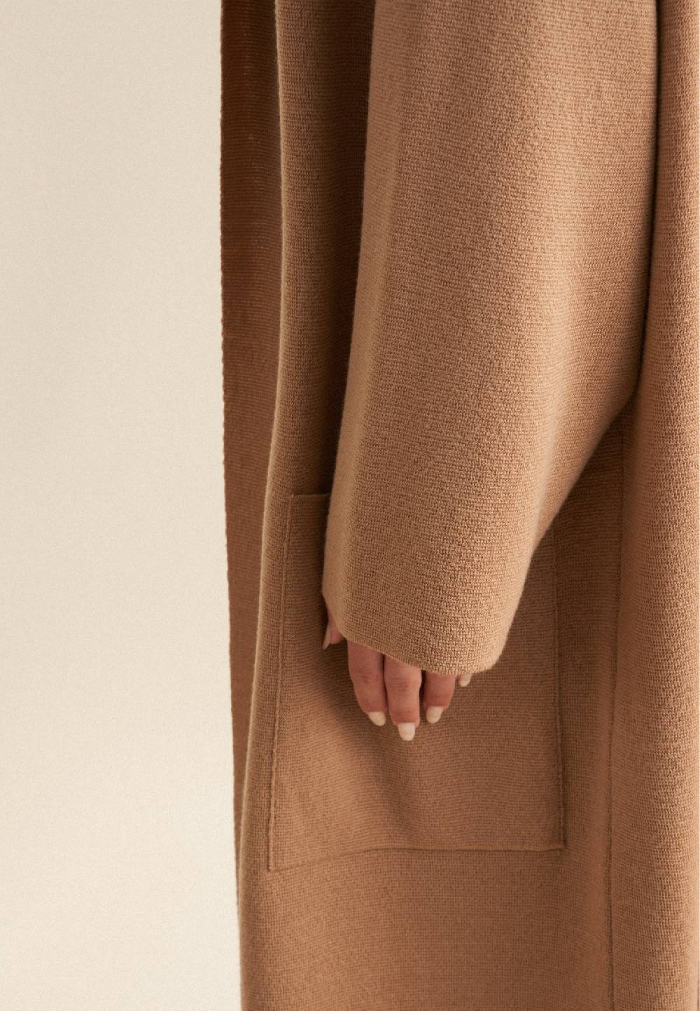 Seidensticker Schalkragen Strick-Jacke Oversized 100% Wolle Bestseller