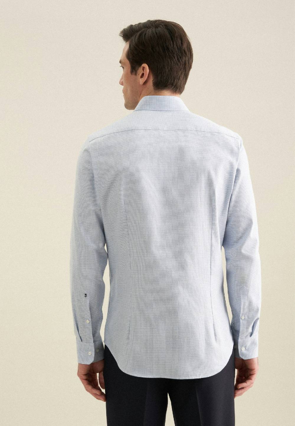 Seidensticker Flanell Flanellhemd in Shaped mit Kentkragen Tiefpreis