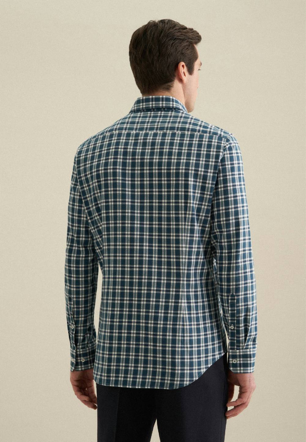 Seidensticker Flanell Flanellhemd in Slim mit Button-Down-Kragen Discount Store für neue Produkte