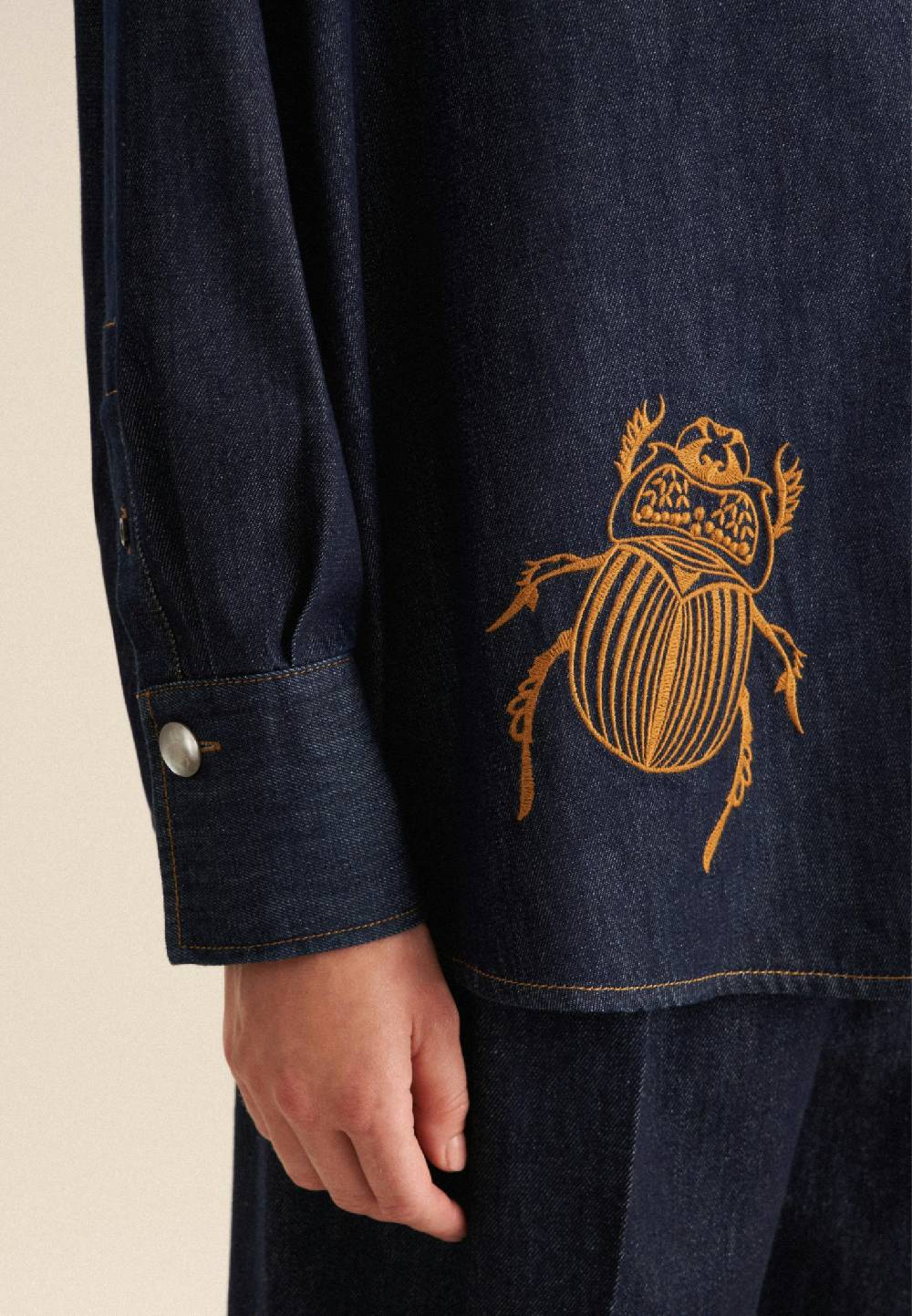 Seidensticker Denim Hemdbluse zollfrei