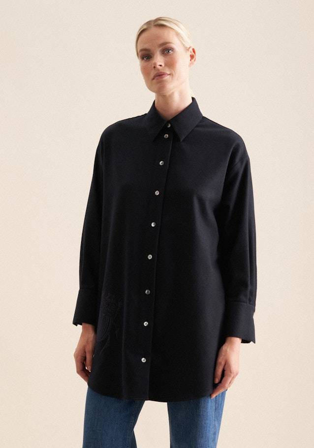 Seidensticker Flanell Longbluse