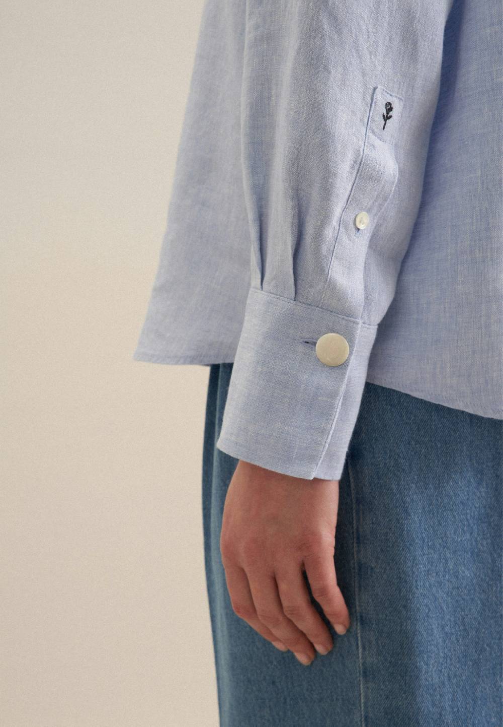 Seidensticker Leinen Hemdbluse Verkauf
