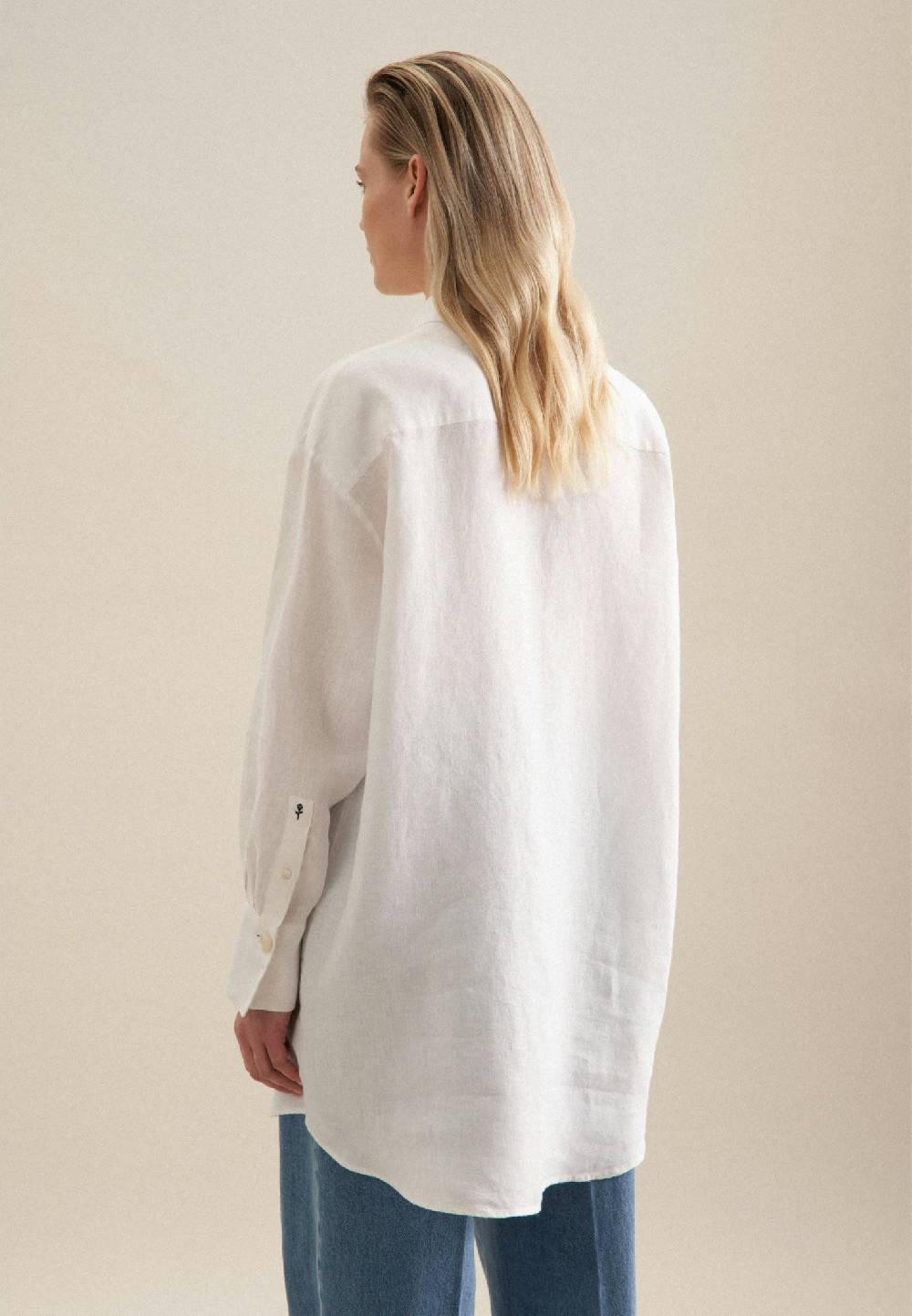 Seidensticker Leinen Longbluse Schlussverkauf