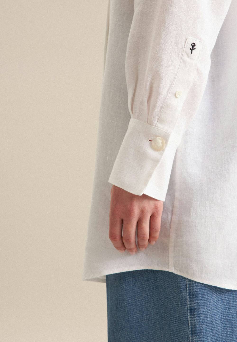 Seidensticker Leinen Longbluse Schlussverkauf