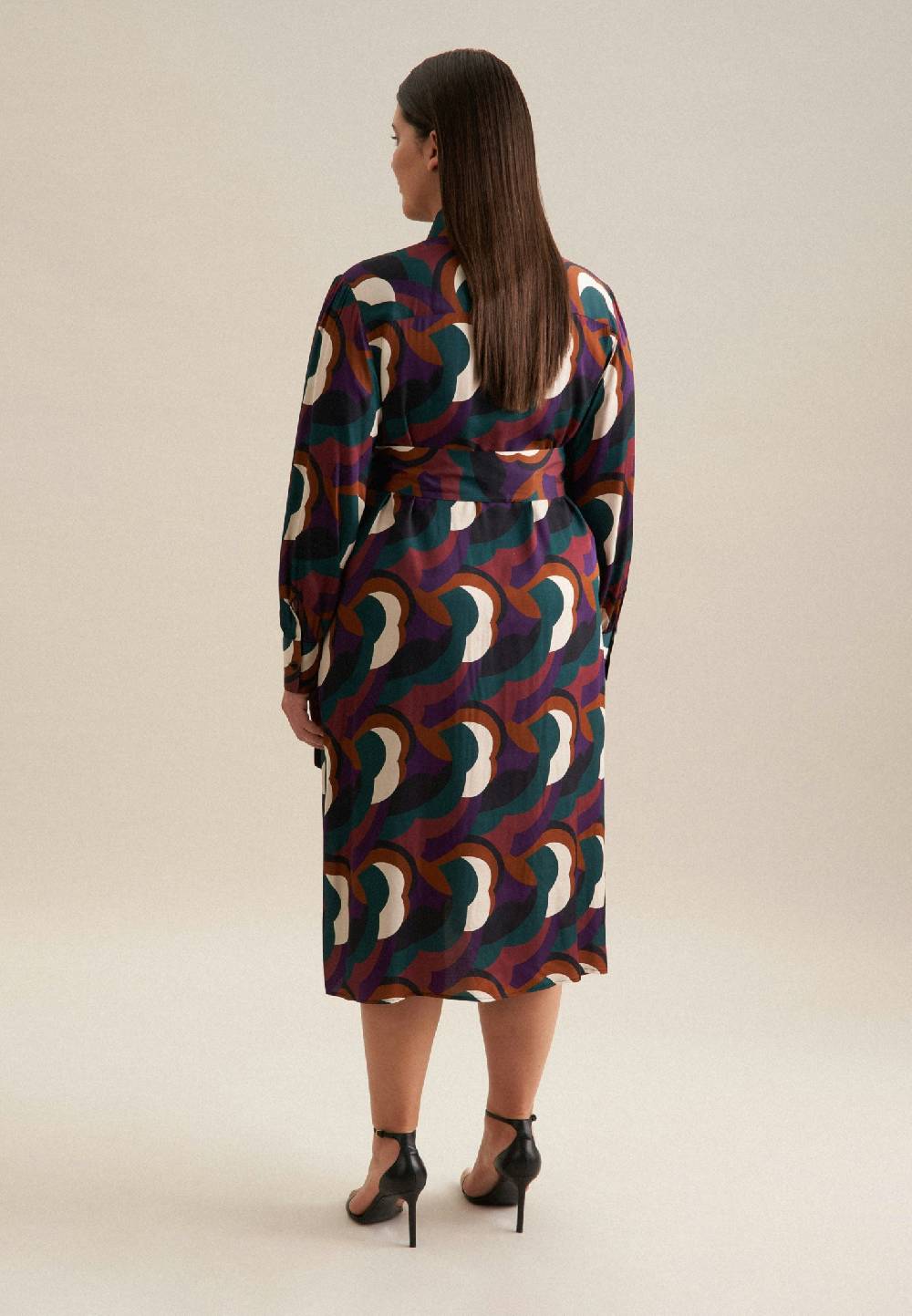 Seidensticker Curvy Kragen Kleid Regular Große Rabatte