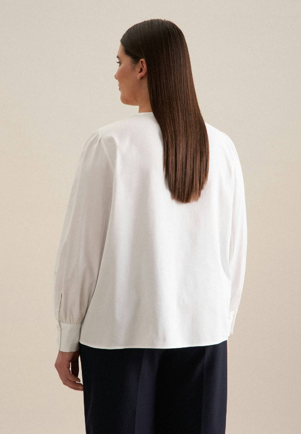 Seidensticker Curvy Rundhals Shirtbluse Regular Letzte 2 Tage