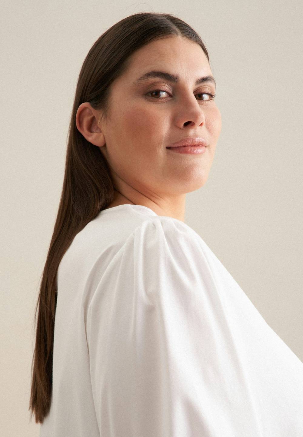 Seidensticker Curvy Rundhals Shirtbluse Regular Letzte 2 Tage