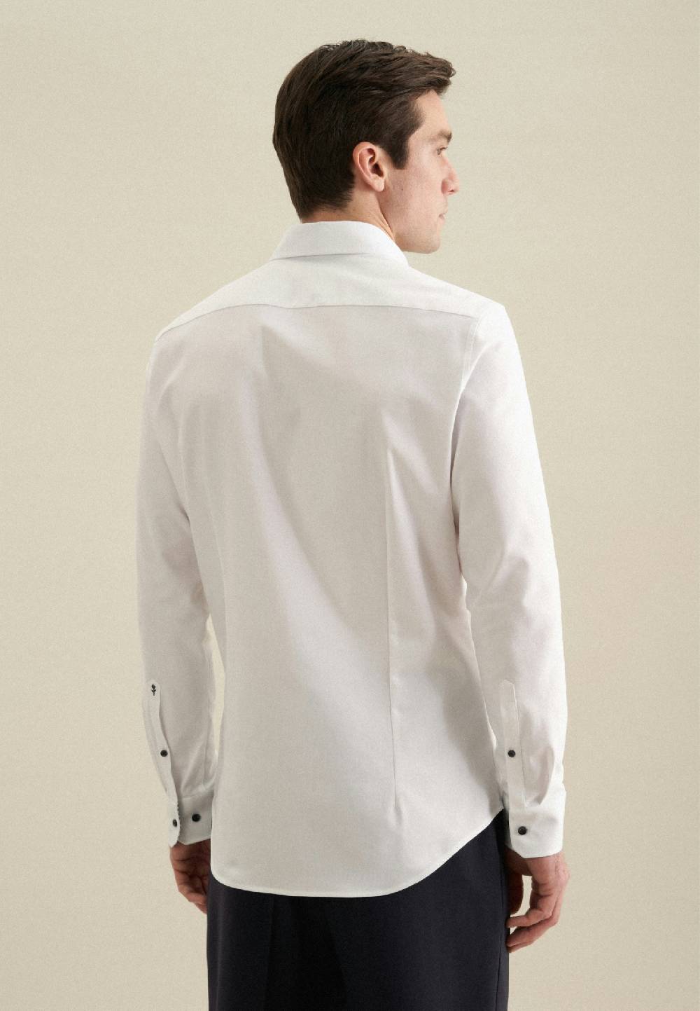 Seidensticker Twill Performance-Hemd in Slim mit Kentkragen Letzter Tag