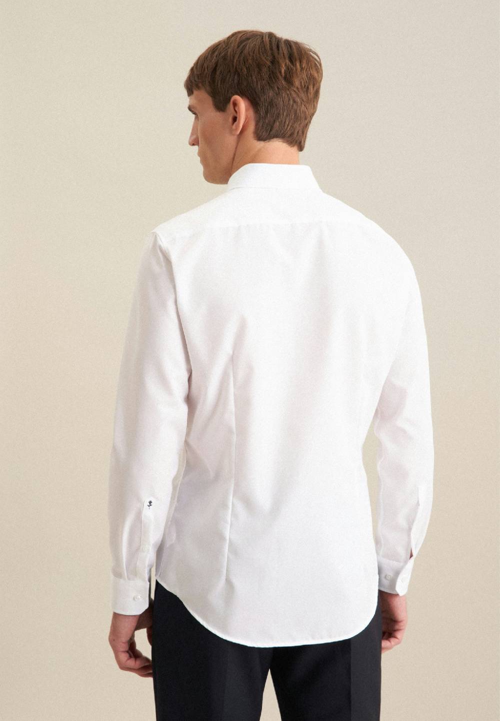 Seidensticker Bügelfreies Popeline Business Hemd in Slim mit Button-Down-Kragen Discount Store für neue Produkte