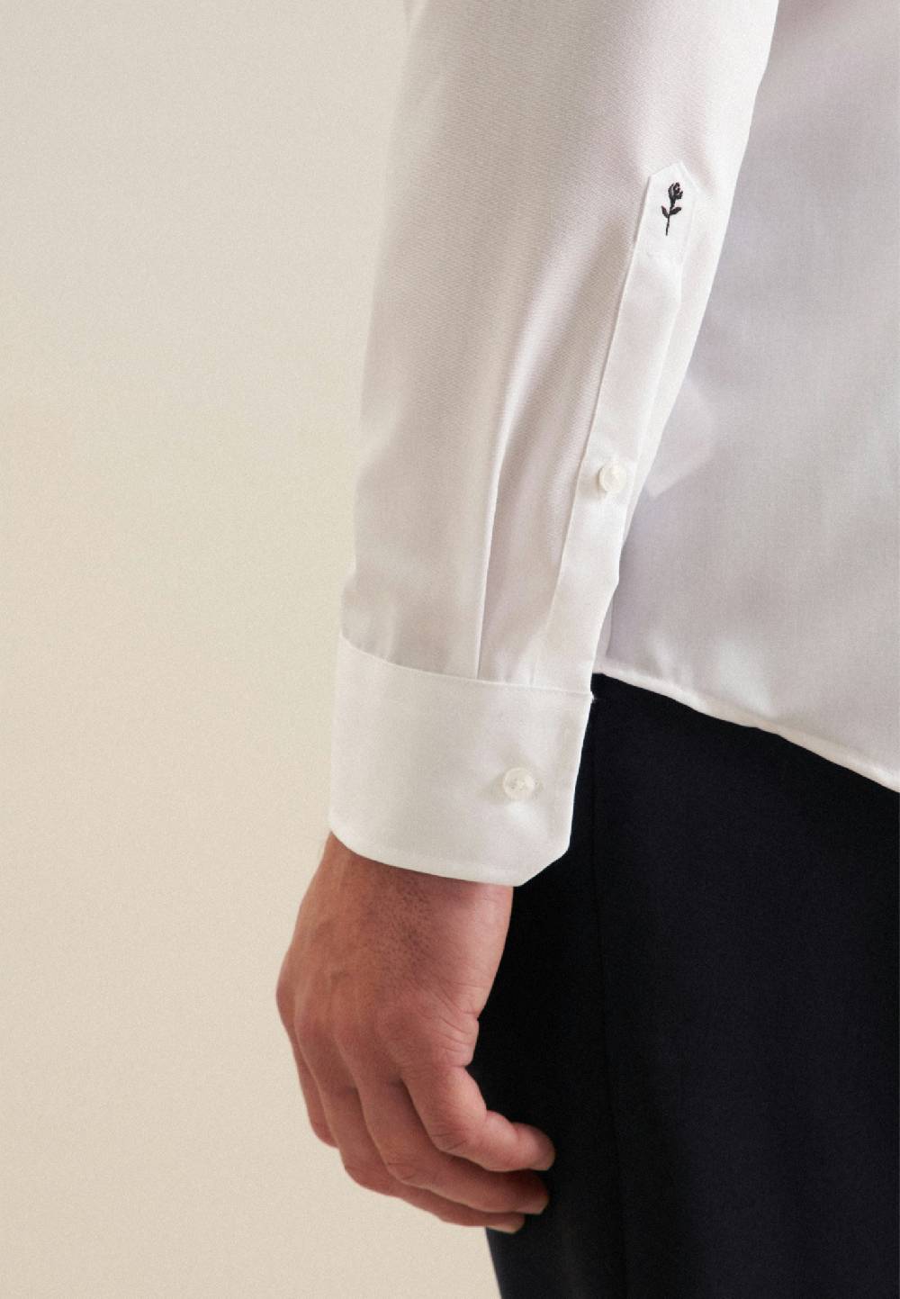 Seidensticker Bügelfreies Popeline Business Hemd in Slim mit Button-Down-Kragen Discount Store für neue Produkte