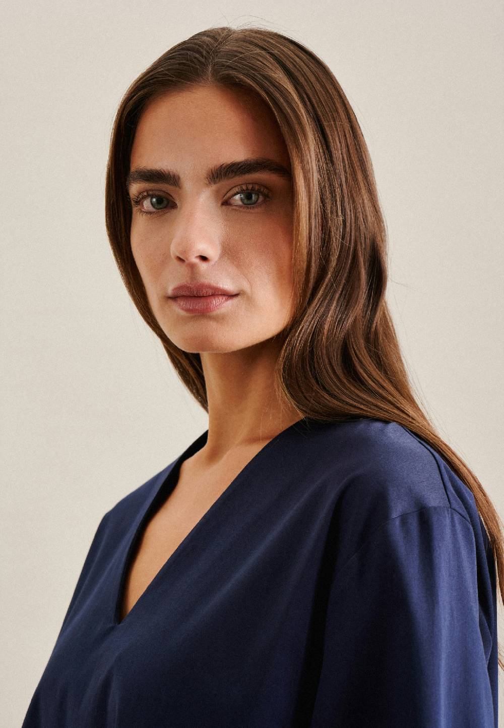 Seidensticker 3/4-Arm Satin Tunika Black Friday
