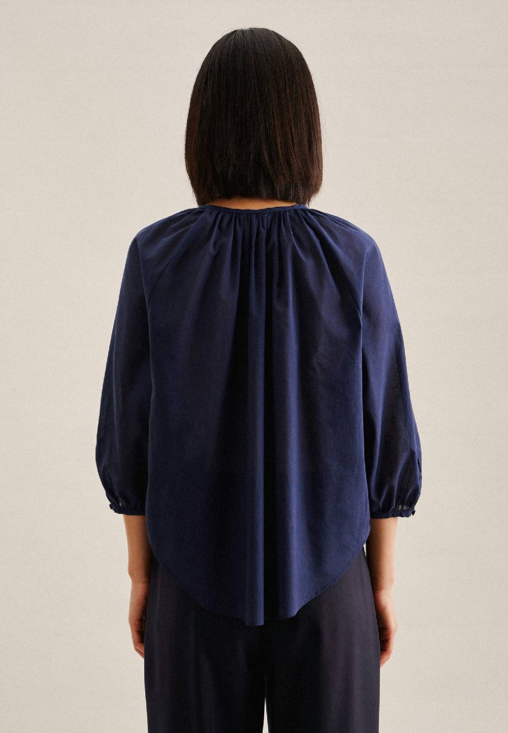 Seidensticker 3/4-Arm Voile Shirtbluse Top Angebot