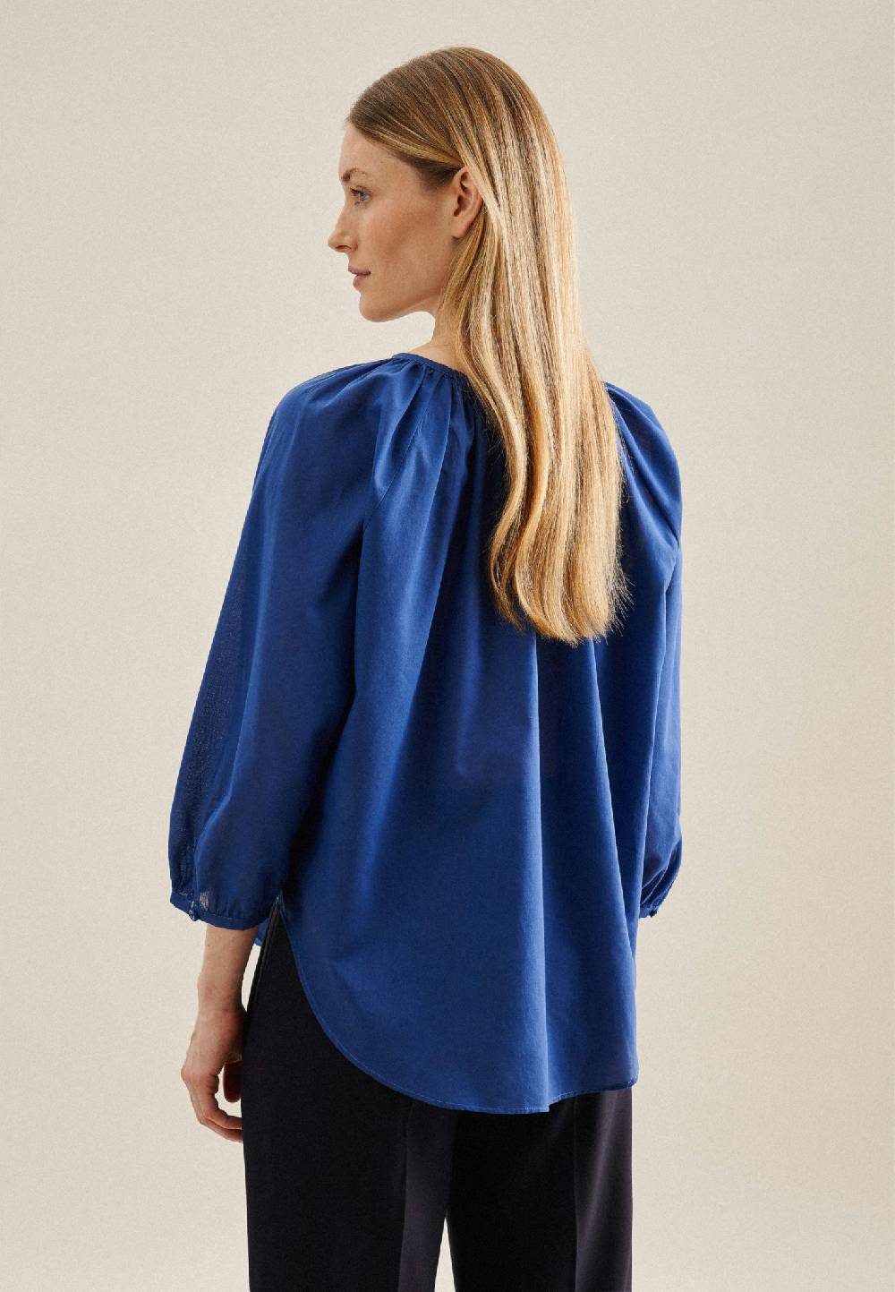 Seidensticker 3/4-Arm Voile Shirtbluse Neueste Mode