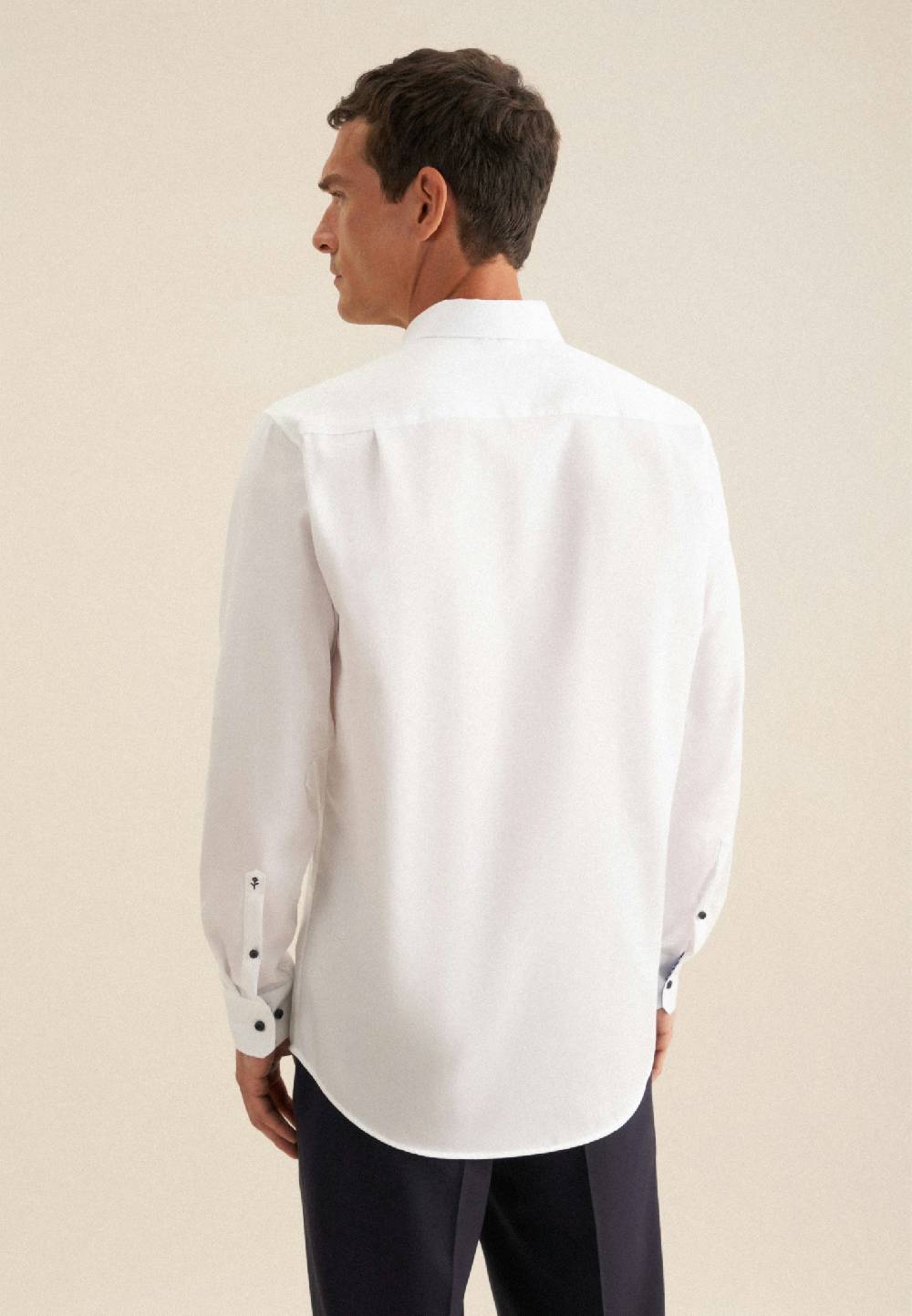 Seidensticker Bügelfreies Twill Business Hemd in Regular mit Button-Down-Kragen Tägliche Deals