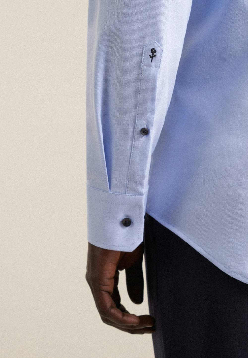 Seidensticker Twill Performance-Hemd in Slim mit Kentkragen Sonderangebote