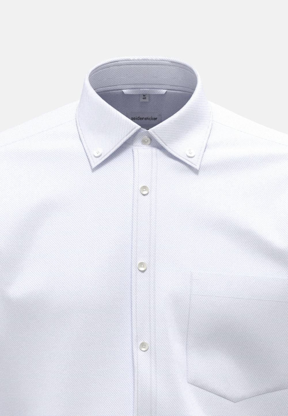 Seidensticker Bügelfreies Struktur Business Hemd in Regular mit Button-Down-Kragen Nur noch ein Tag übrig