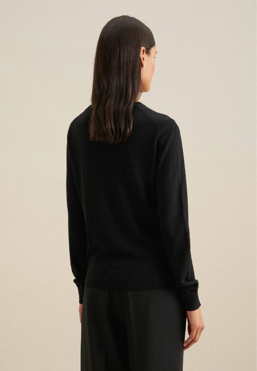 Seidensticker Rundhals Pullover Regular Auslauf