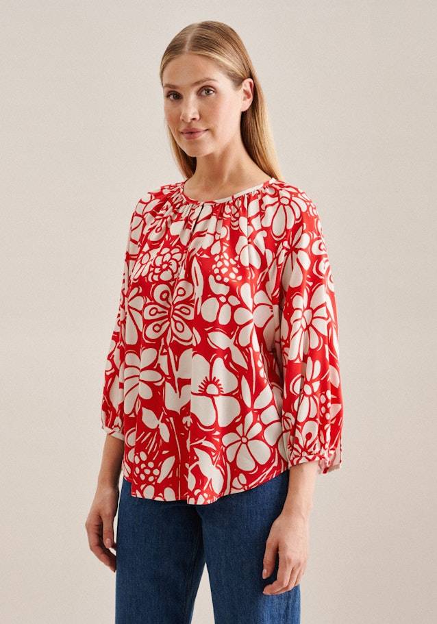 Seidensticker 3/4-Arm Satin Shirtbluse