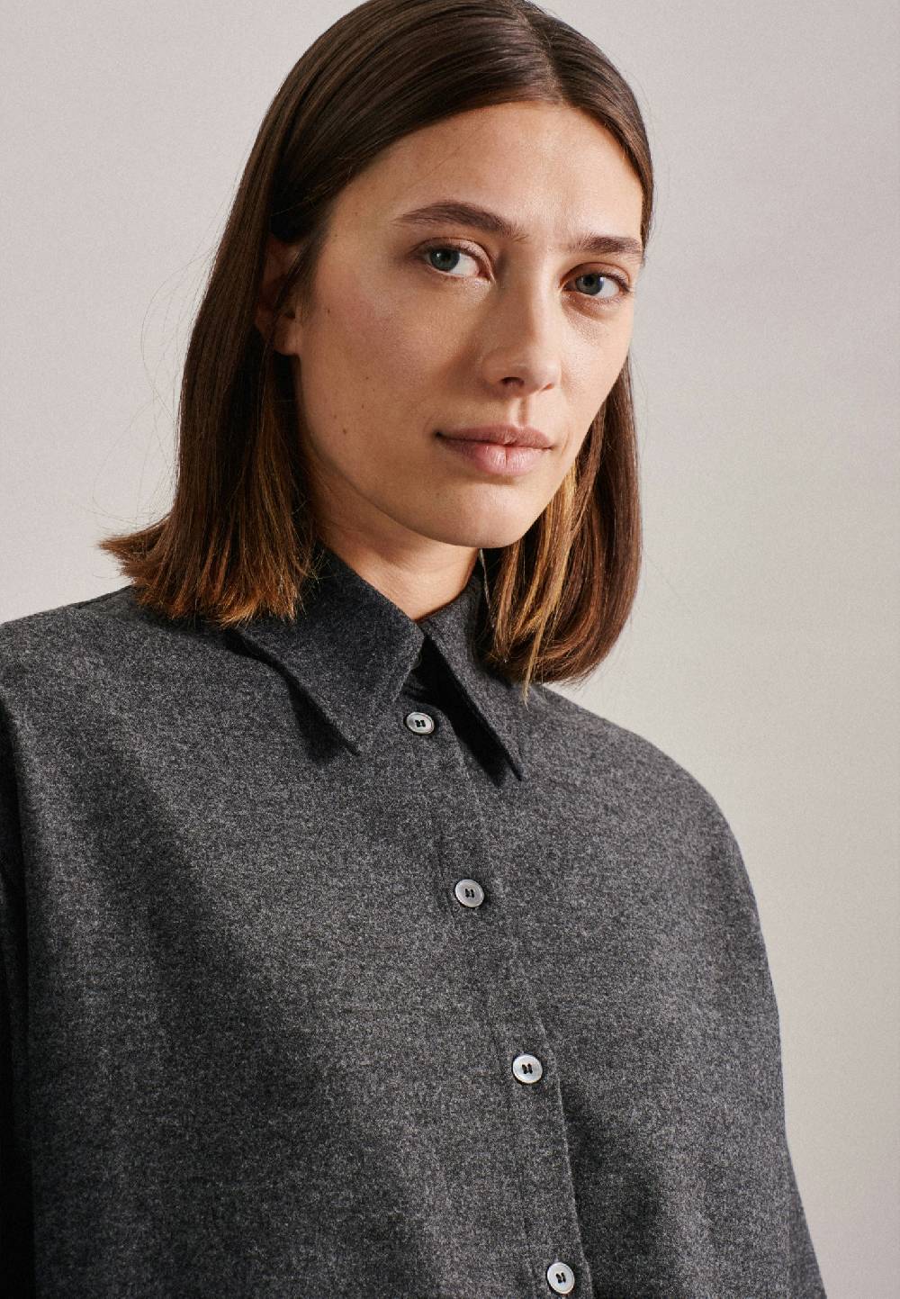 Seidensticker Flanell Longbluse Blitzangebot