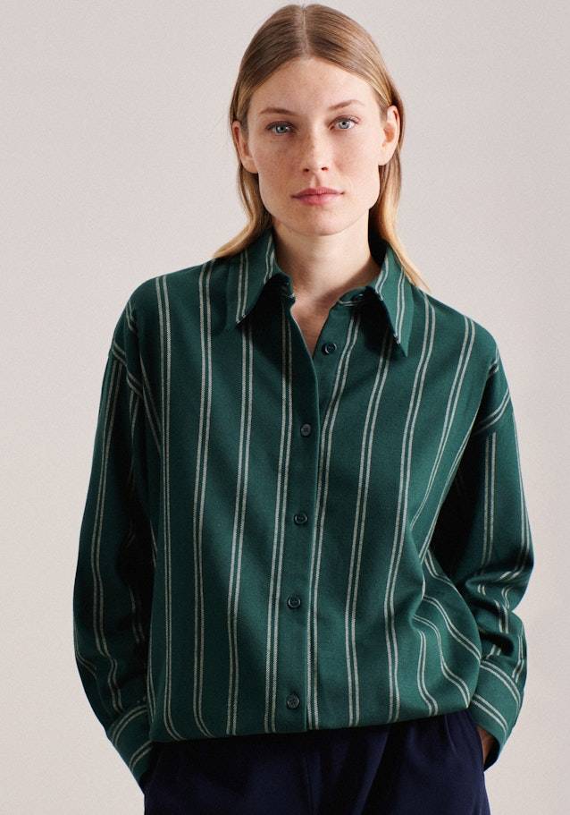 Seidensticker Flanell Longbluse