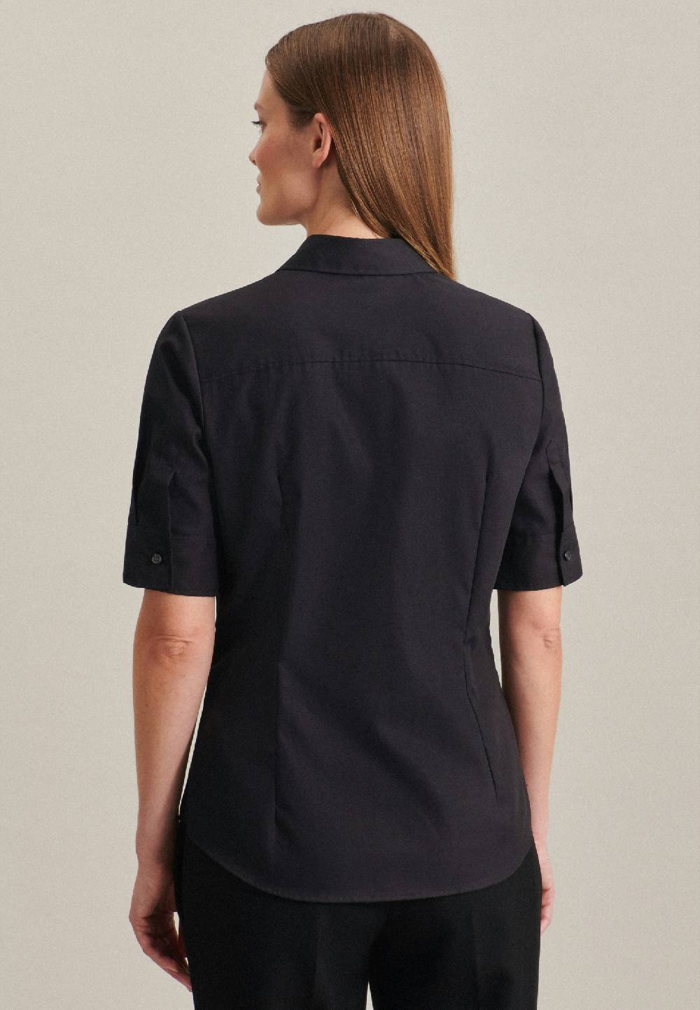 Seidensticker Bügelfreie Kurzarm Popeline Hemdbluse Bis zu 60% Rabatt