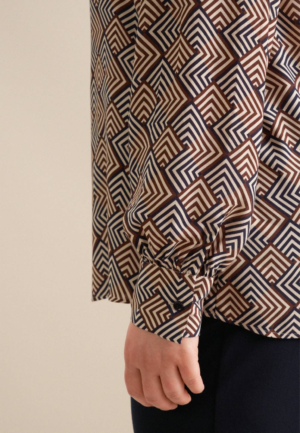 Seidensticker Curvy Kragen Hemdbluse Regular Bis zu 55% Rabatt