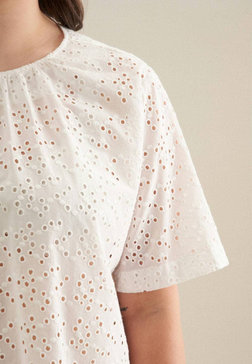 Seidensticker Rundhals Hemdbluse Regular Riesige Rabatte