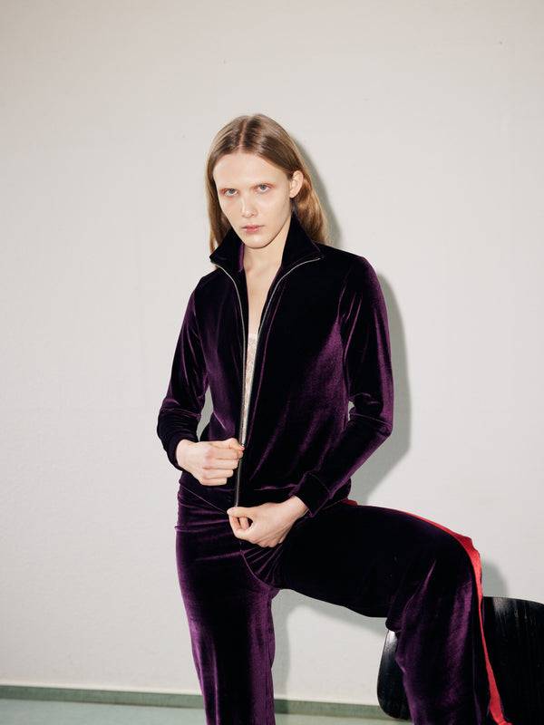 Simone Wild Velvet Zip Jacket Weihnachtsangebot